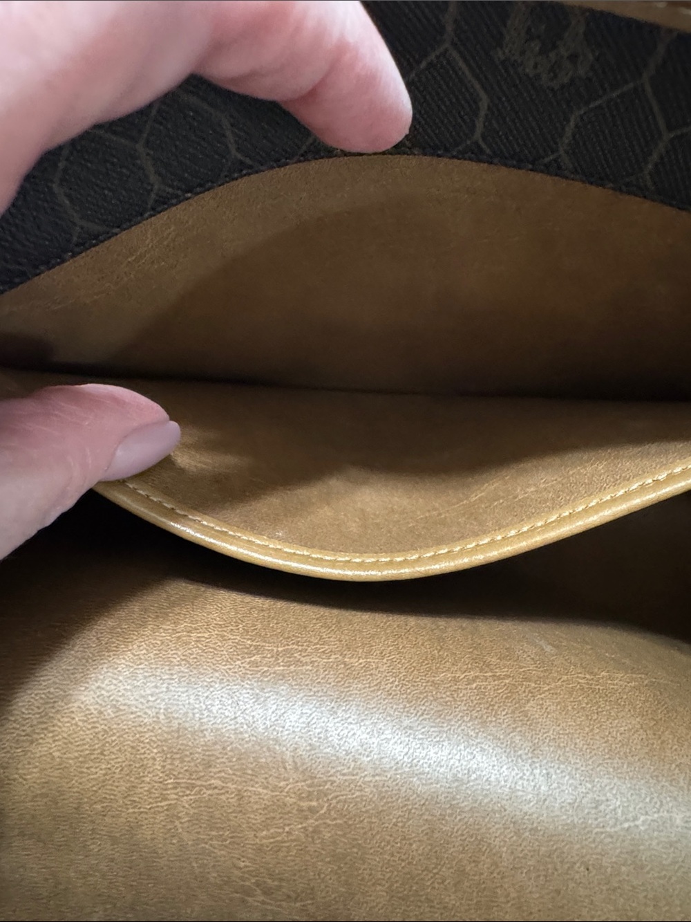 Christian Dior Vintage Honeycomb Crossbody Clutch - Picture 14 of 15